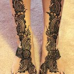 снимка на Mehendi на пръстите на краката от 18.08.2017 г. No 053 - Mehendi на пръстите на краката_