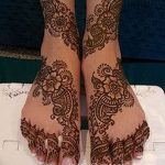 снимка на Mehendi на пръстите на краката от 18.08.2017 г. No 066 - Mehendi на пръстите на краката_