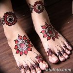 снимка на Mehendi на пръстите на краката от 18.08.2017 г. No 070 - Mehendi на пръстите на краката_