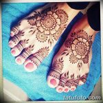 снимка на Mehendi на пръстите на краката от 18.08.2017 г. No 088 - Mehendi на пръстите на краката_