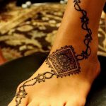 снимка на Mehendi на пръстите на краката от 18.08.2017 г. No 102 - Mehendi на пръстите на краката_