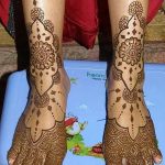 снимка на Mehendi на пръстите на краката от 18.08.2017 г. No 104 - Mehendi на пръстите на краката_