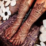 снимка на Mehendi на пръстите на краката от 18.08.2017 г. No 107 - Mehendi на пръстите на краката_
