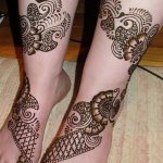 снимка на Mehendi на пръстите на краката от 18.08.2017 г. No 110 - Mehendi на пръстите на краката_