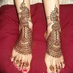 снимка на Mehendi на пръстите на краката от 18.08.2017 г. No 111 - Mehendi на пръстите на краката_