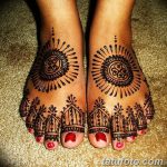 снимка на Mehendi на пръстите на краката от 18.08.2017 г. No 122 - Mehendi на пръстите на краката_