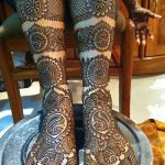 снимка на Mehendi на пръстите на краката от 18.08.2017 г. No 125 - Mehendi на пръстите на краката_