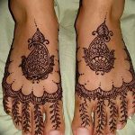 снимка на Mehendi на пръстите на краката от 18.08.2017 г. No 134 - Mehendi на пръстите на краката_