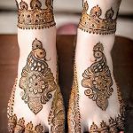 снимка на Mehendi на пръстите на краката от 18.08.2017 г. No 136 - Mehendi на пръстите на краката_
