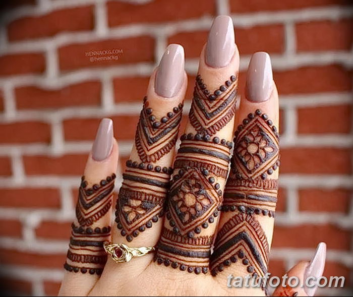 снимка на Мехенди на пръсти от 26.12.2017 г. No 031 - Мехенди на пръсти на хан -