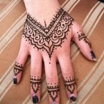 снимка на Мехенди на пръсти от 26.12.2017 г. No 047 - Мехенди на пръсти на хан -