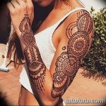снимка на Mehendi на рамото (къна) от 24.06.2018 №190 - Mehendi на рамото -