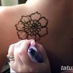 снимка на Mehendi на рамото (къна) от 24.06.2018 №180 - Mehendi на рамото -