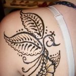снимка на Mehendi на рамото (къна) от 24.06.2018 №172 - Mehendi на рамото -
