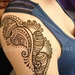снимка на Mehendi на рамото (къна) от 24.06.2018 №166 - Mehendi на рамото -