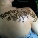 снимка на Mehendi на рамото (къна) от 24.06.2018 №157 - Mehendi на рамото -