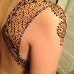 снимка на Mehendi на рамото (къна) от 24.06.2018 №154 - Mehendi на рамото -