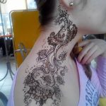 снимка на Mehendi на рамото (къна) от 24.06.2018 №001 - Mehendi на рамото -
