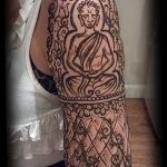 снимка на Mehendi на рамото (къна) от 24.06.2018 №004 - Mehendi на рамото -