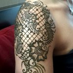 снимка на Mehendi на рамото (къна) от 24.06.2018 №006 - Mehendi на рамото -