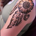 снимка на Mehendi на рамото (къна) от 24.06.2018 №010 - Mehendi на рамото -