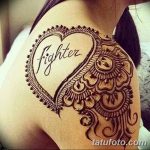 снимка на Mehendi на рамото (къна) от 24.06.2018 №018 - Mehendi на рамото -