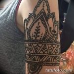 снимка на Mehendi на рамото (къна) от 24.06.2018 №019 - Mehendi на рамото -