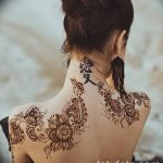 снимка на Mehendi на рамото (къна) от 24.06.2018 №021 - Mehendi на рамото -