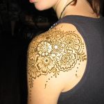 снимка на Mehendi на рамото (къна) от 24.06.2018 №032 - Mehendi на рамото -