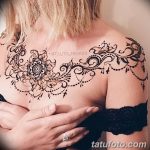 снимка на Mehendi на рамото (къна) от 24.06.2018 №034 - Mehendi на рамото -