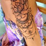 снимка на Mehendi на рамото (къна) от 24.06.2018 №038 - Mehendi на рамото -