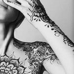 снимка на Mehendi на рамото (къна) от 24.06.2018 №050 - Mehendi на рамото -