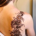 снимка на Mehendi на рамото (къна) от 24.06.2018 №052 - Mehendi на рамото -