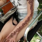 снимка на Mehendi на рамото (къна) от 24.06.2018 №054 - Mehendi на рамото -