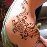 снимка на Mehendi на рамото (къна) от 24.06.2018 №058 - Mehendi на рамото -