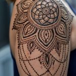 снимка на Mehendi на рамото (къна) от 24.06.2018 №063 - Mehendi на рамото -