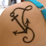 снимка на Mehendi на рамото (къна) от 24.06.2018 №065 - Mehendi на рамото -