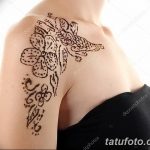 снимка на Mehendi на рамото (къна) от 24.06.2018 №068 - Mehendi на рамото -