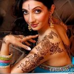 снимка на Mehendi на рамото (къна) от 24.06.2018 №071 - Mehendi на рамото -