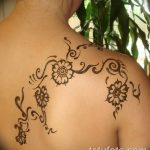 снимка на Mehendi на рамото (къна) от 24.06.2018 №076 - Mehendi на рамото -