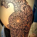 снимка на Mehendi на рамото (къна) от 24.06.2018 №080 - Mehendi на рамото -