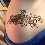 снимка на Mehendi на рамото (къна) от 24.06.2018 №084 - Mehendi на рамото -