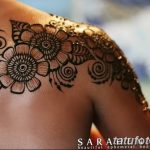 снимка на Mehendi на рамото (къна) от 24.06.2018 №090 - Mehendi на рамото -