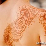 снимка на Mehendi на рамото (къна) от 24.06.2018 №093 - Mehendi на рамото -
