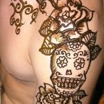 снимка на Mehendi на рамото (къна) от 24.06.2018 №094 - Mehendi на рамото -