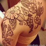 снимка на Mehendi на рамото (къна) от 24.06.2018 №109 - Mehendi на рамото -