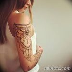 снимка на Mehendi на рамото (къна) от 24.06.2018 №111 - Mehendi на рамото -