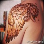 снимка на Mehendi на рамото (къна) от 24.06.2018 №146 - Mehendi на рамото -