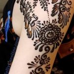 снимка на Mehendi на рамото (къна) от 24.06.2018 №143 - Mehendi на рамото -