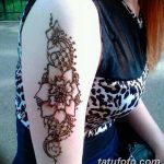 снимка на Mehendi на рамото (къна) от 24.06.2018 №140 - Mehendi на рамото -